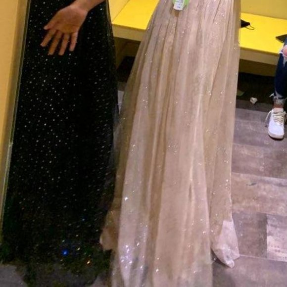 Blush-Colored Gown - Picture 7 of 8